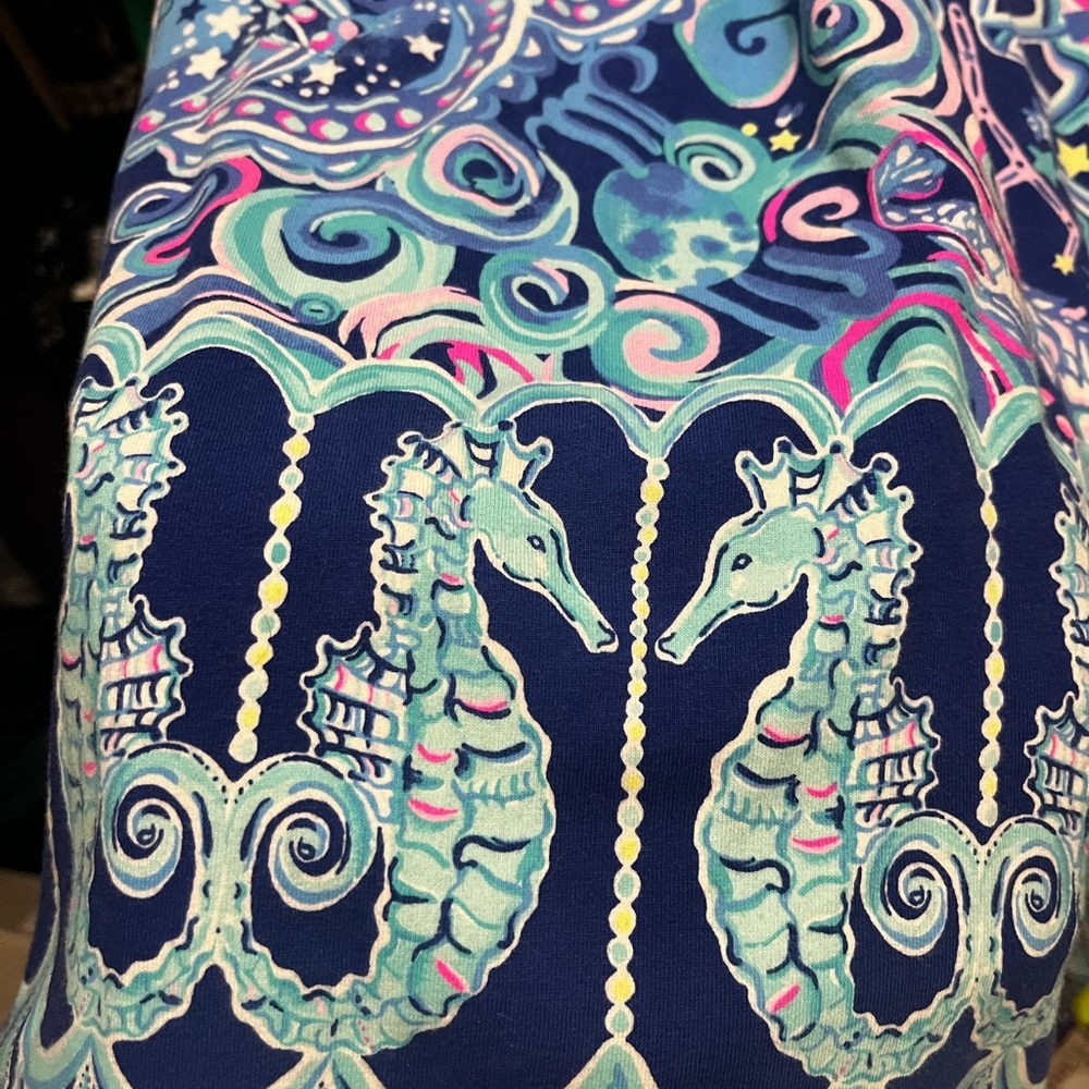 Lilly Pulitzer Cosmic Kismet print.